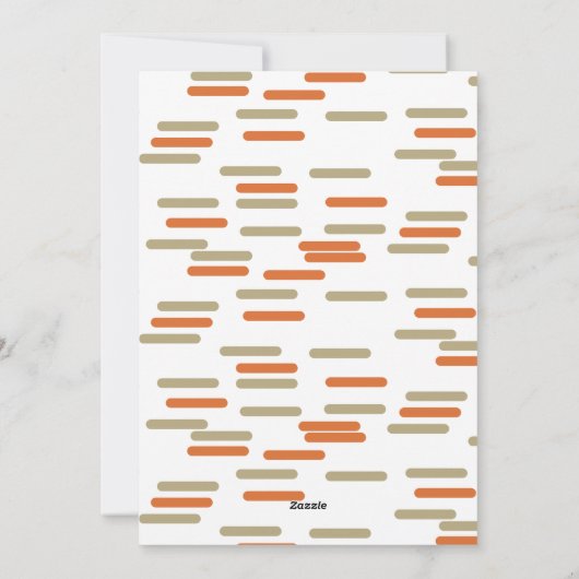 写真モダンのクリスマスをブロックパーソナライズされたする シーズンカード (裏面)