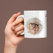 写真モダンの前後のメモリアル コーヒーマグカップ