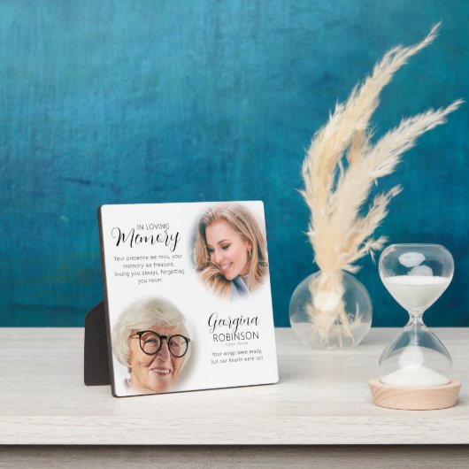 写真モダンの前後のメモリアル フォトプラーク (インサイチュ)