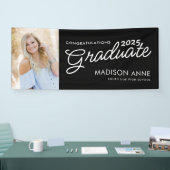 写真モダンの卒業スクリプト 横断幕 (トレードショー)