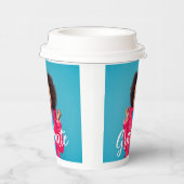 写真モダンの卒業スクリプト 紙コップ (右)