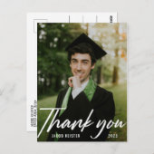 写真モダンの卒業式 ポストカード (正面/裏面)
