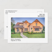 写真モダンの新しいホーム ポストカード (正面/裏面)