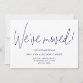 写真モダンの新しいホーム 案内状 (正面)