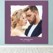 写真モダンの最パーソナライズされた大の写真 キャンバスプリント (インサイチュ (ウッドフロア))