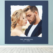 写真モダンの最パーソナライズされた大の写真 キャンバスプリント (インサイチュ (ウッドフロア))