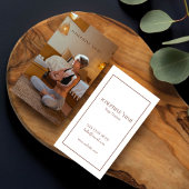 写真モダンの消去 名刺