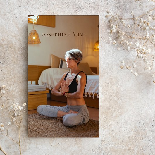 写真モダンの消去 名刺