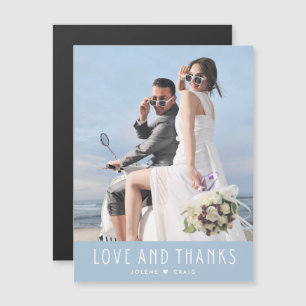 写真モダンの結婚ありがとう