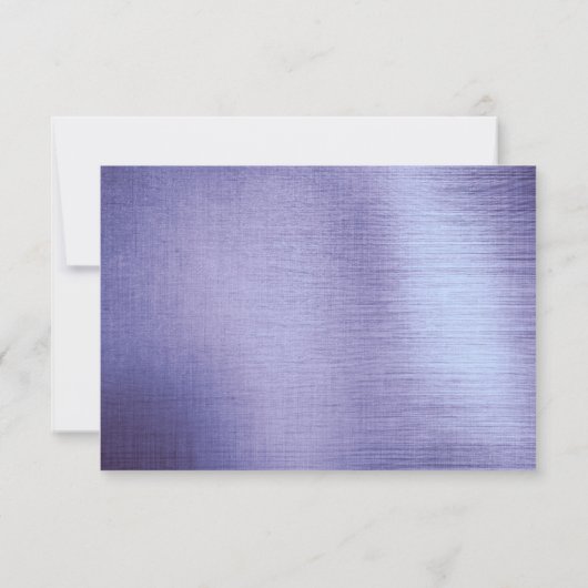 写真モダンの結婚ありがとう ノートカード (裏面)