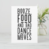 写真モダンの結婚式が日付を救う 案内状 (スタンド正面)