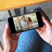 写真モダンの結婚式のスクリプト日付の保存 招待状