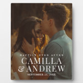 写真モダンの結婚形見 フォトプラーク (正面)