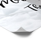 写真モダンの結婚歓迎サイン ポスター (角)