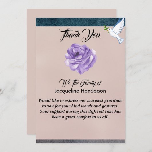 写真モダンの追加ライフお祝いありがとうございます (正面/裏面)