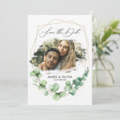 写真モダンは日付をラスティ結婚スの セーブザデート (スタンド正面)