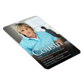 写真モダンは最高のいとこの定義 マグネット (右側)