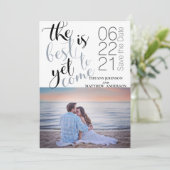 写真モダンは最高の未来時に保存しない 招待状 (スタンド正面)