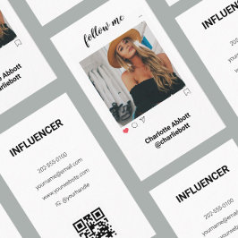 写真モダンをインストール後を追する 名刺