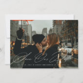 写真モダンを白黒で保存する セーブザデート (正面)