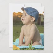 写真モダンアンナラシャン初の稲作式 招待状 (裏面)