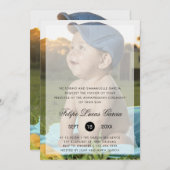 写真モダンアンナラシャン初の稲作式 招待状 (正面/裏面)