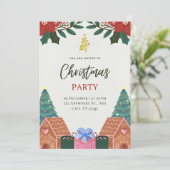 写真モダンエレガントクリスマスホリデーカード シーズンカード (スタンド正面)