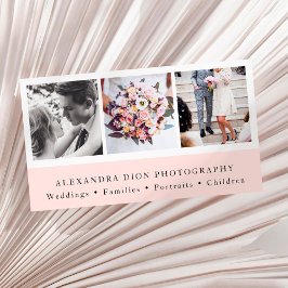 写真モダンエレガントコラージュ写真 名刺