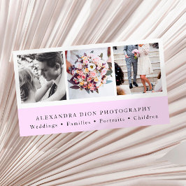 写真モダンエレガントコラージュ写真 名刺