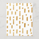 写真モダンエレガント予算の結婚式の日付の保存 (裏面)