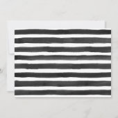 写真モダンオーバーレイ男の赤ちゃん誕生発表 案内状 (裏面)