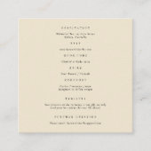 写真モダンカスタムQrコード格納装置カード エンクロージャーカード (正面)