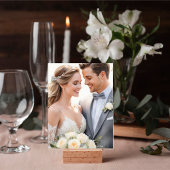 写真モダンカスタムQrコード表カード テーブルナンバー