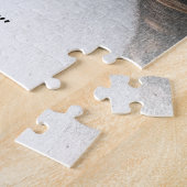 写真モダンカップルカスタマイズギフト ジグソーパズル (側面)