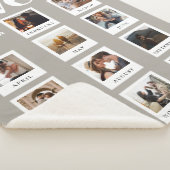 写真モダンカップル愛のアニバーサリーバレンタイン シェルパブランケット (3/4)