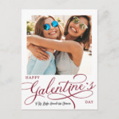 写真モダンガレンティンの日 ポストカード (正面)