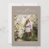 写真モダンギフト券 |ギフトカード (正面)