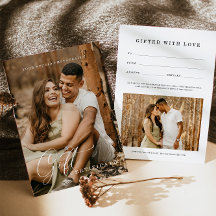 写真モダンギフト券 |ギフトカード