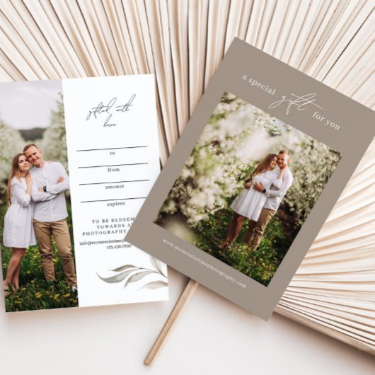 写真モダンギフト券 |ギフトカード