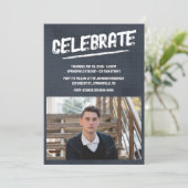 写真モダングランジ 招待状 (スタンド正面)