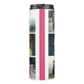 写真モダンコラージュおばあちゃんギフト タンブラー (裏面)