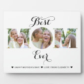 写真モダンコラージュお最高の母さん日 フォトプラーク (正面)