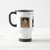 写真モダンコラージュとハッピーファーザーズの日 トラベルマグ (左)