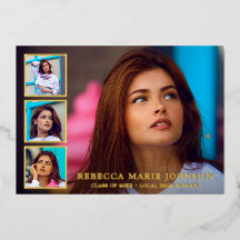 写真モダンコラージュエレガント卒業