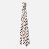 写真モダンコラージュパパ父の日 ネクタイ (裏面)