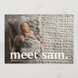 写真モダンコラージュ出席者発表 招待状