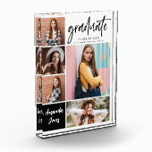 写真モダンコラージュ卒業記念 フォトブロック (左)