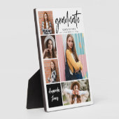 写真モダンコラージュ卒業記念 フォトプラーク (側面)