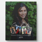 写真モダンコラージュ卒業記念 フォトプラーク (正面)
