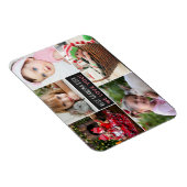 写真モダンコラージュ最高のおばあちゃん マグネット (右側)